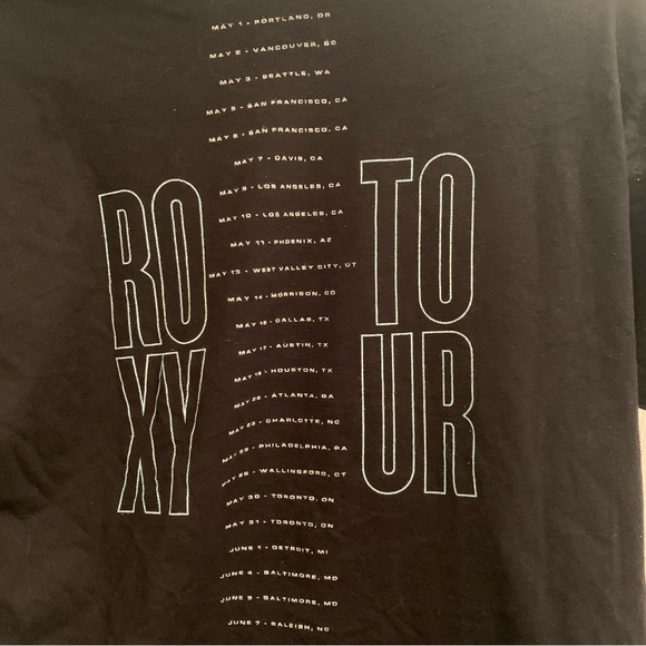 Khalid 2018 Roxy tour tee, large - Picture 3 of 6